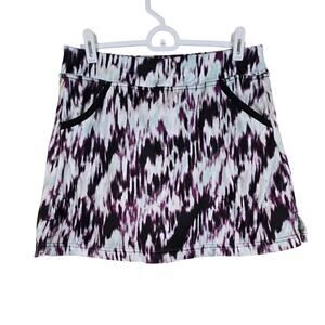 Women's PGA Tour Multicolor Golf Athletic Skort with Pockets | Size Small